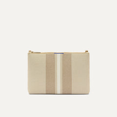 The Convertible Clutch - Oat Latte